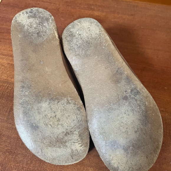 Leather barefoot oxford shoes / size W 38 / US 7.5 - Picture 3 of 4